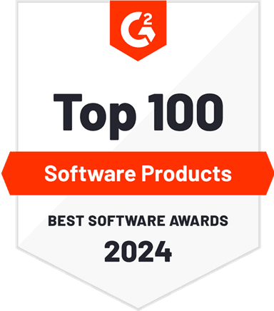 G2 Top 100 Software Badge